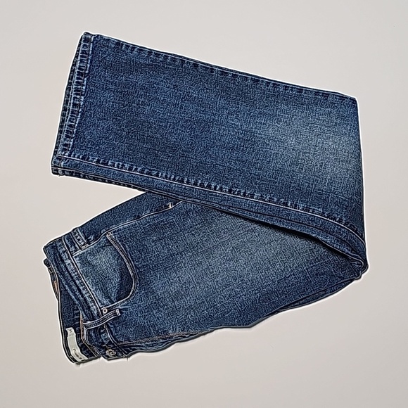 Levi's 515 Bootcut Blue Jeans Denim Pants Stretch Medium Wash Mid-Rise 10 - Picture 6 of 11